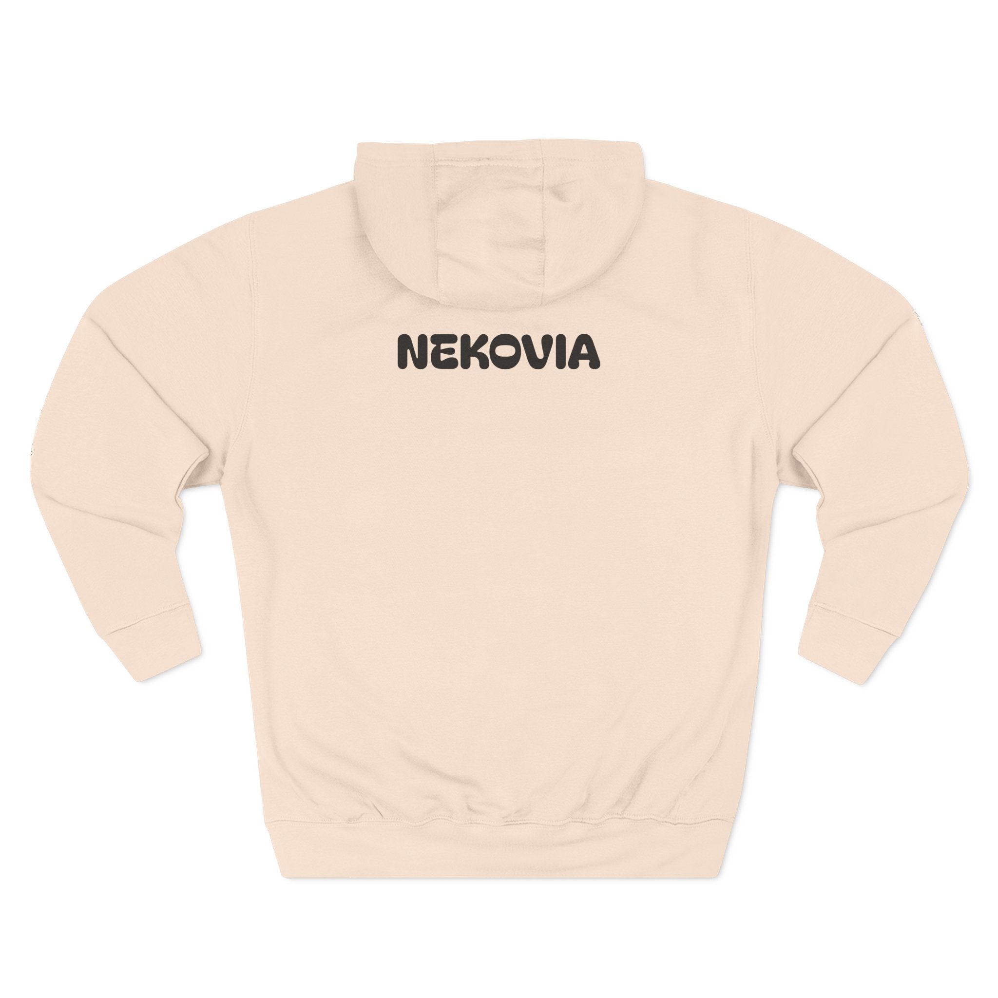 Three-Panel Fleece Hoodie