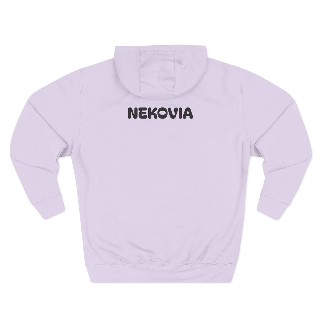 Three-Panel Fleece Hoodie
