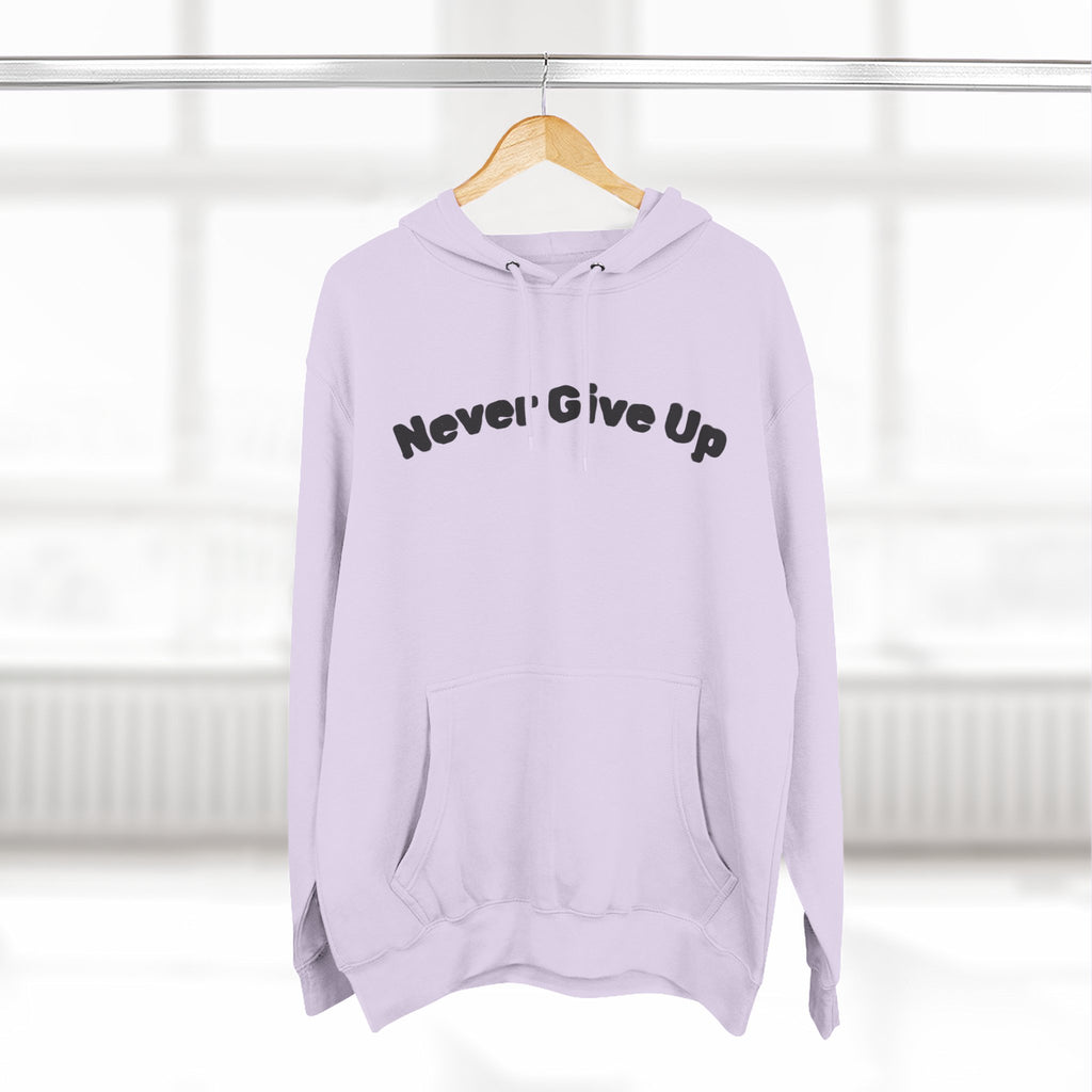 Three-Panel Fleece Hoodie