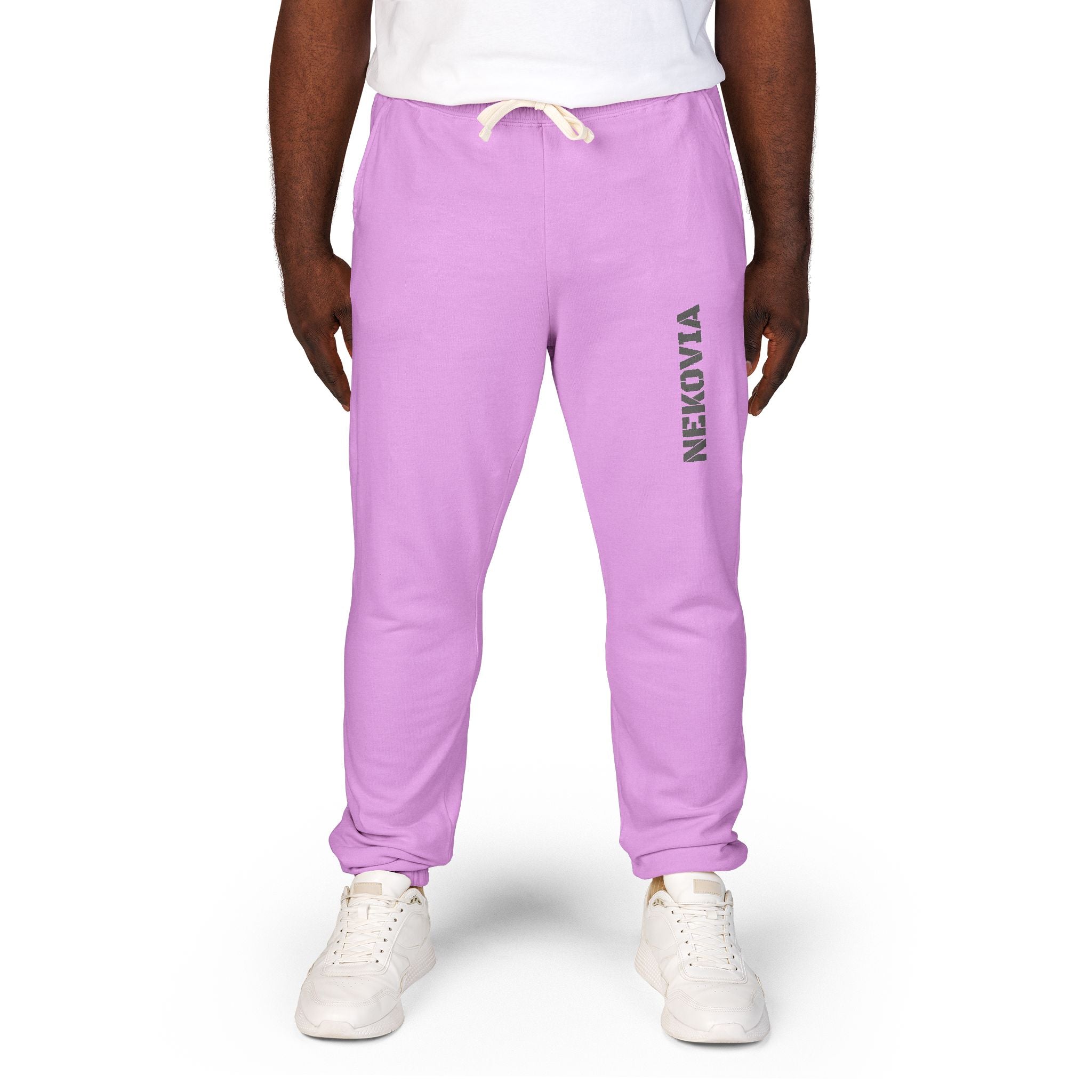 Unisex Garment-Dyed Fleece Sweatpants