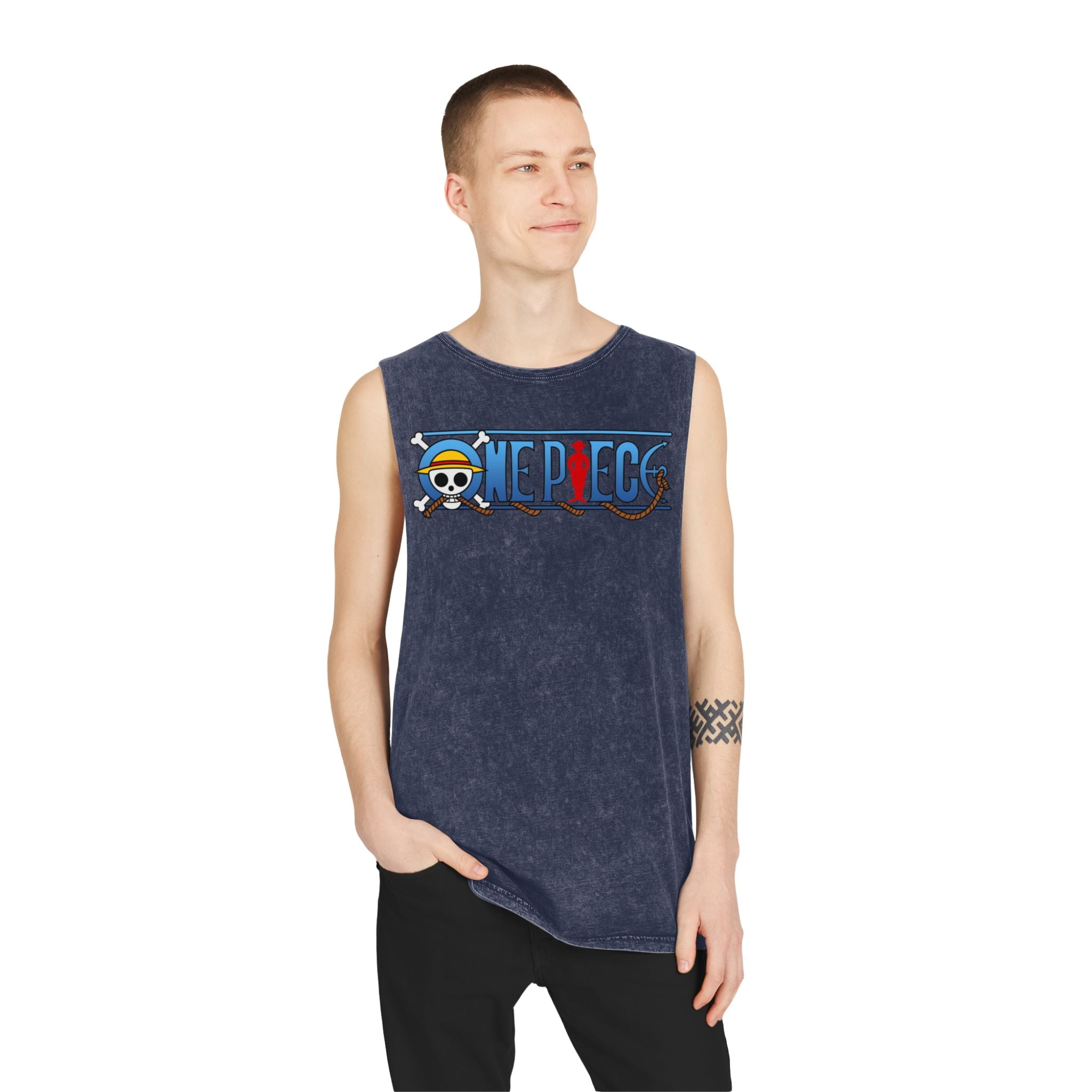 Unisex Stonewash Tank Top