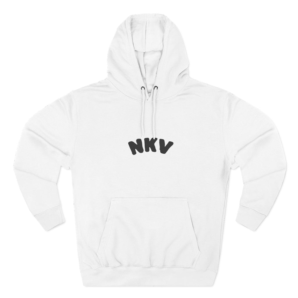 Three-Panel Fleece Hoodie