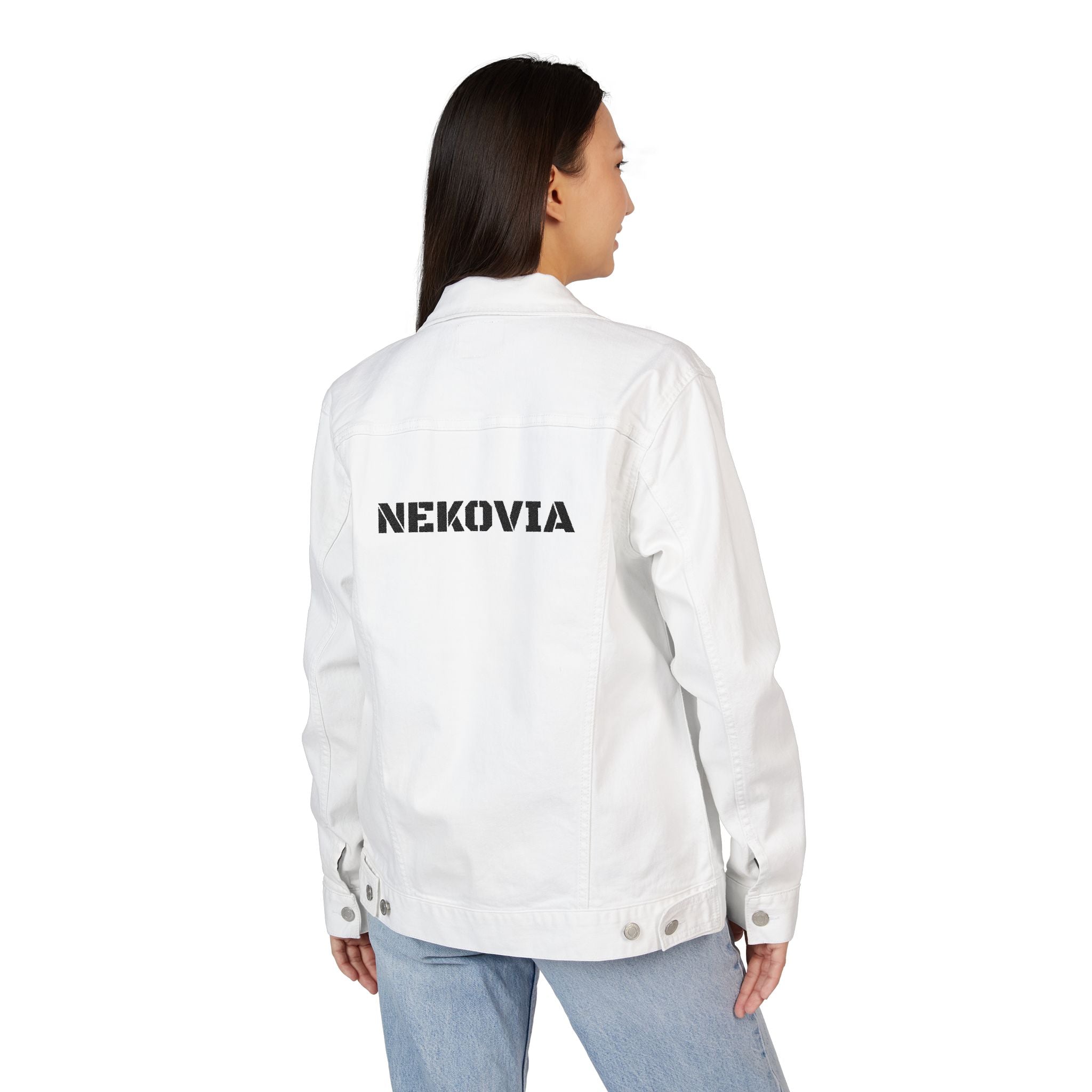 Unisex Denim Jacket (Embroidery)