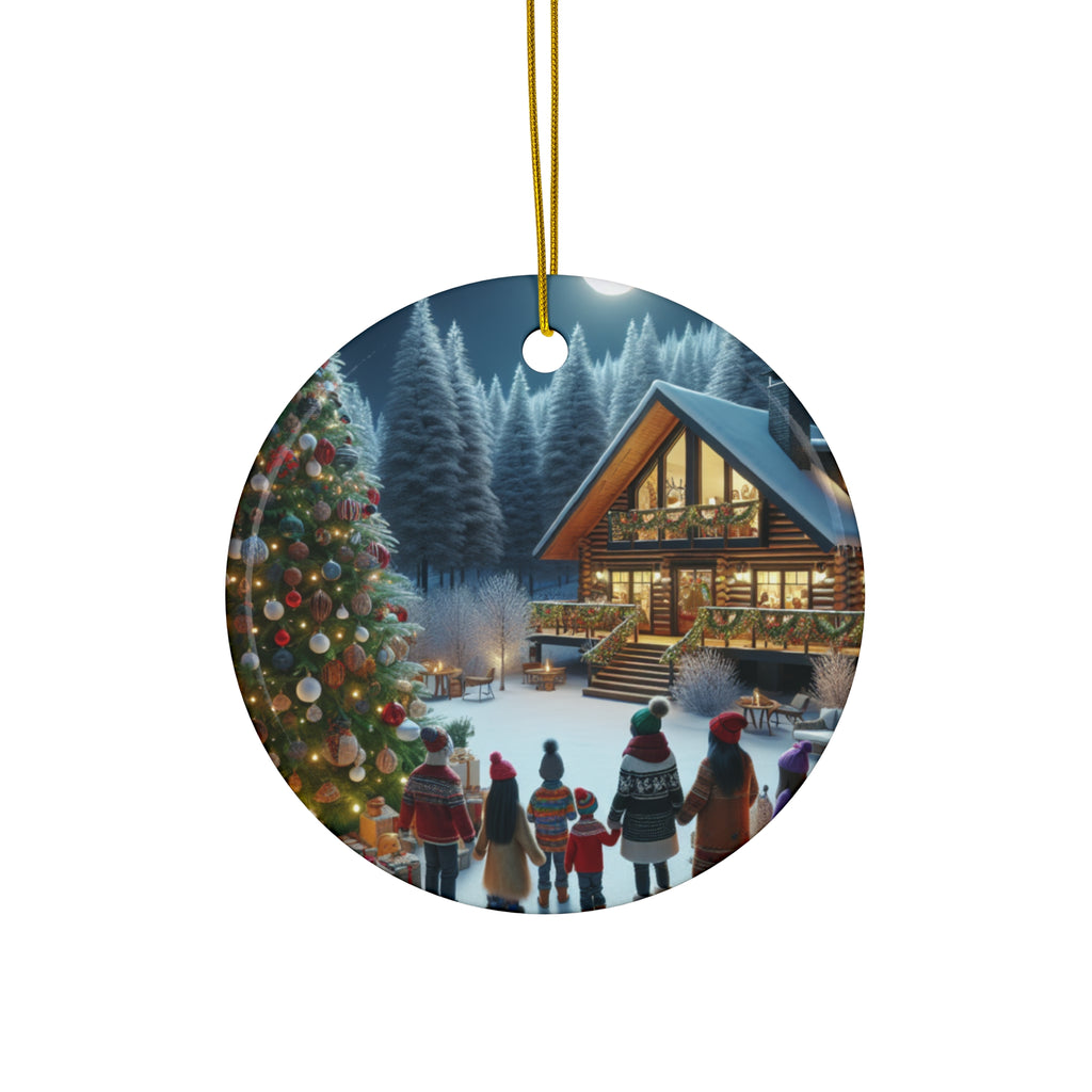 Ceramic Ornament, 4 Shapes