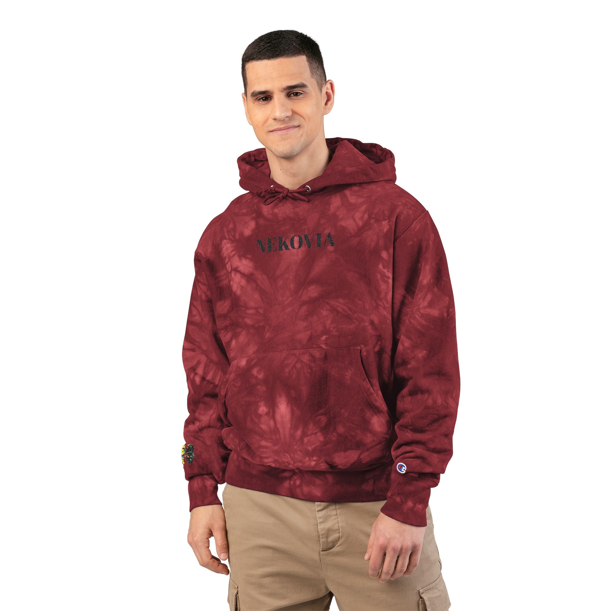 Copy of Unisex Champion Tie-Dye Hoodie (Embroidery)