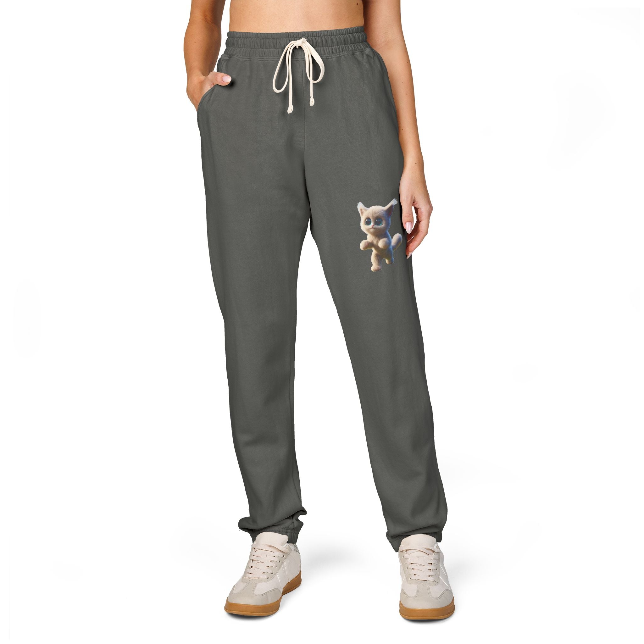 Unisex Garment-Dyed Fleece Sweatpants