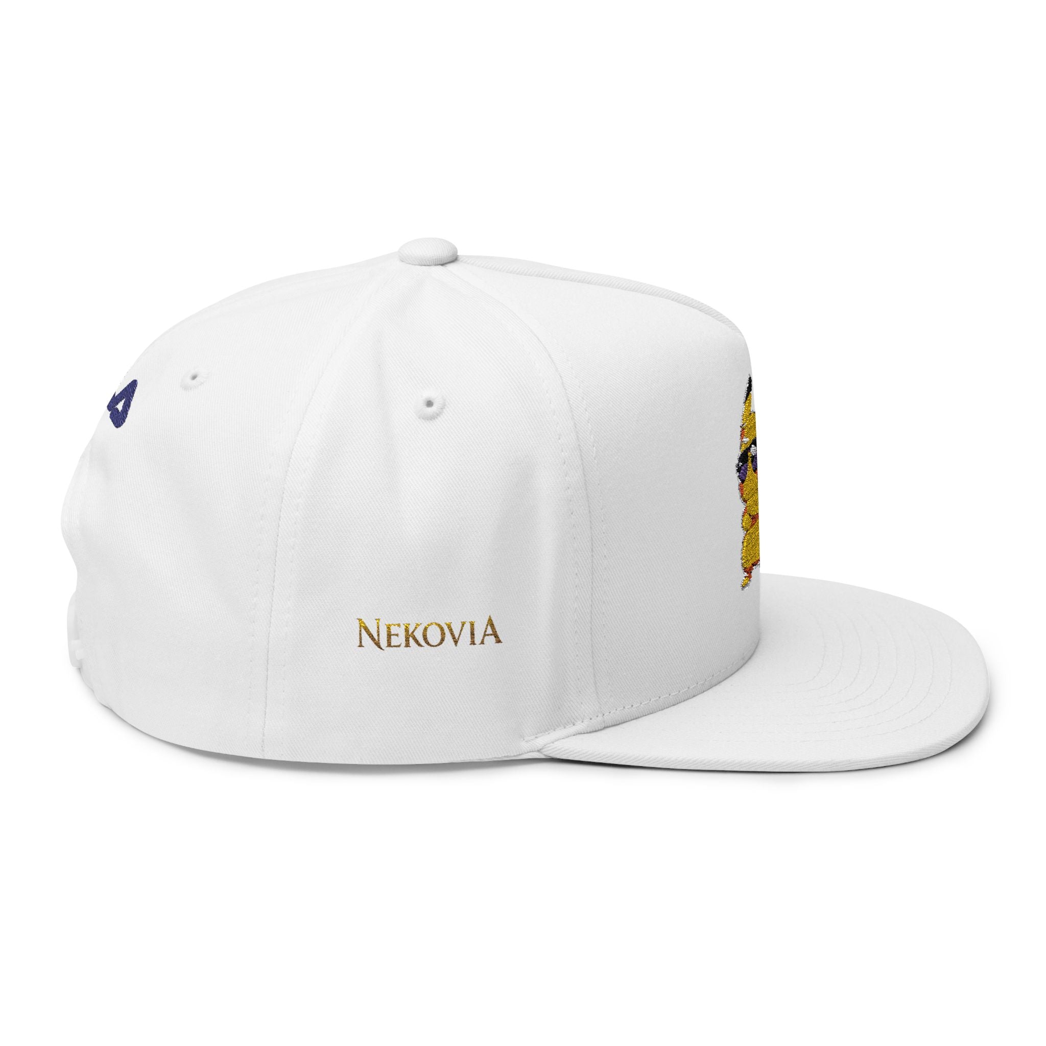 Flat Bill Cap (Embroidery)