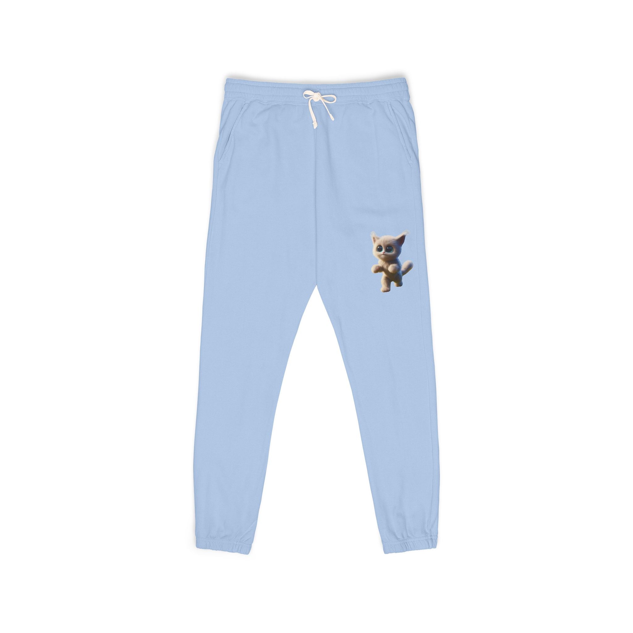 Unisex Garment-Dyed Fleece Sweatpants