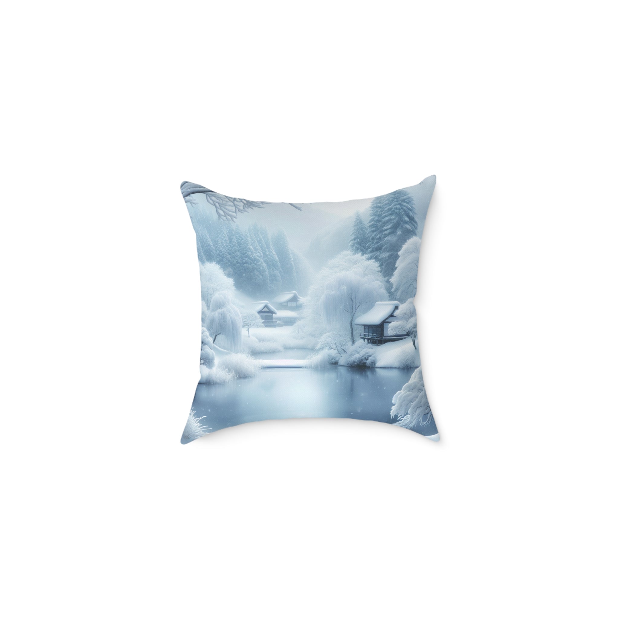 Square Poly Canvas Pillow