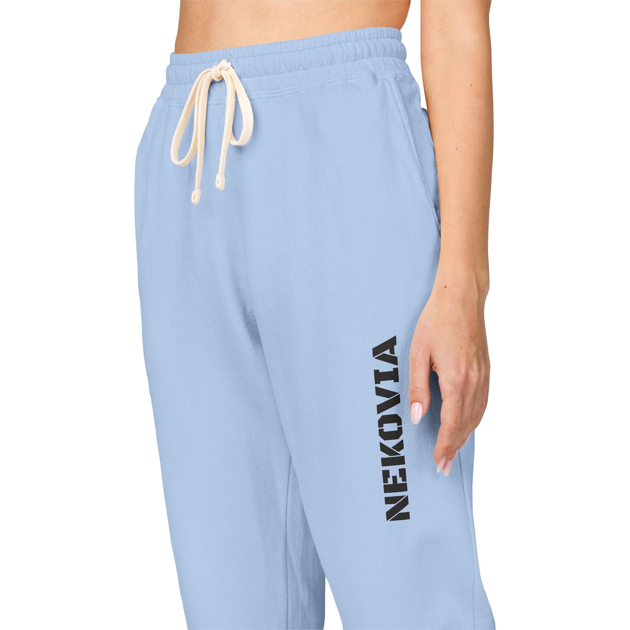 Unisex Garment-Dyed Fleece Sweatpants