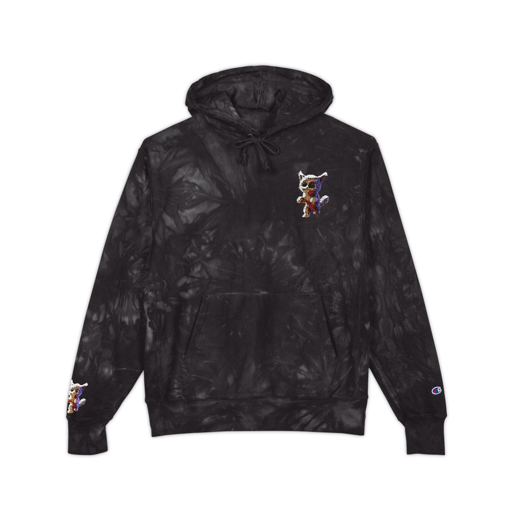 Unisex Champion Tie-Dye Hoodie (Embroidery)