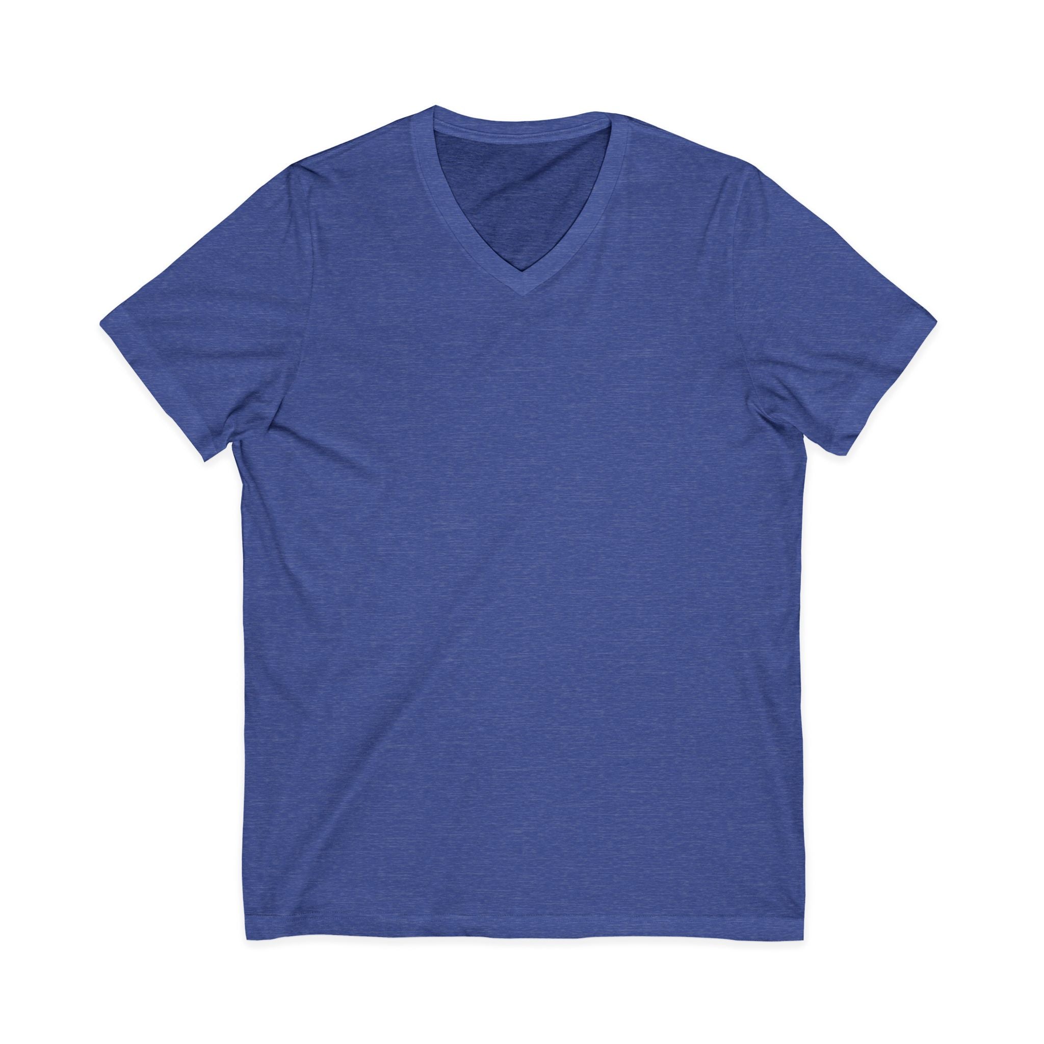 Unisex Jersey Short Sleeve V-Neck Tee