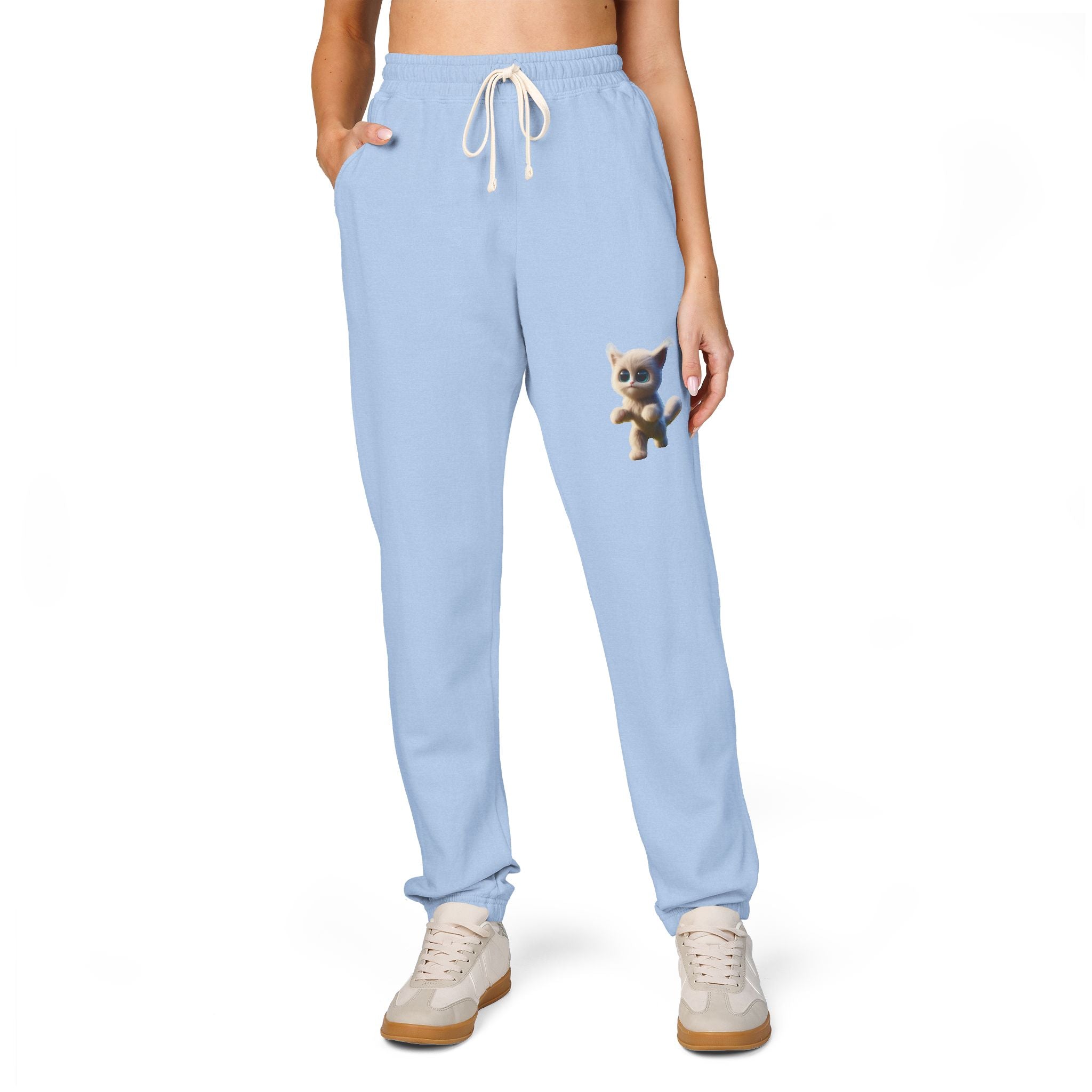 Unisex Garment-Dyed Fleece Sweatpants